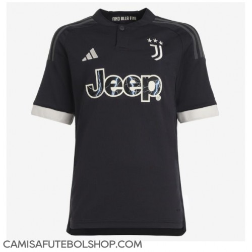 Camisa de time de futebol Juventus Replicas 3º Equipamento Feminina 2023-24 Manga Curta